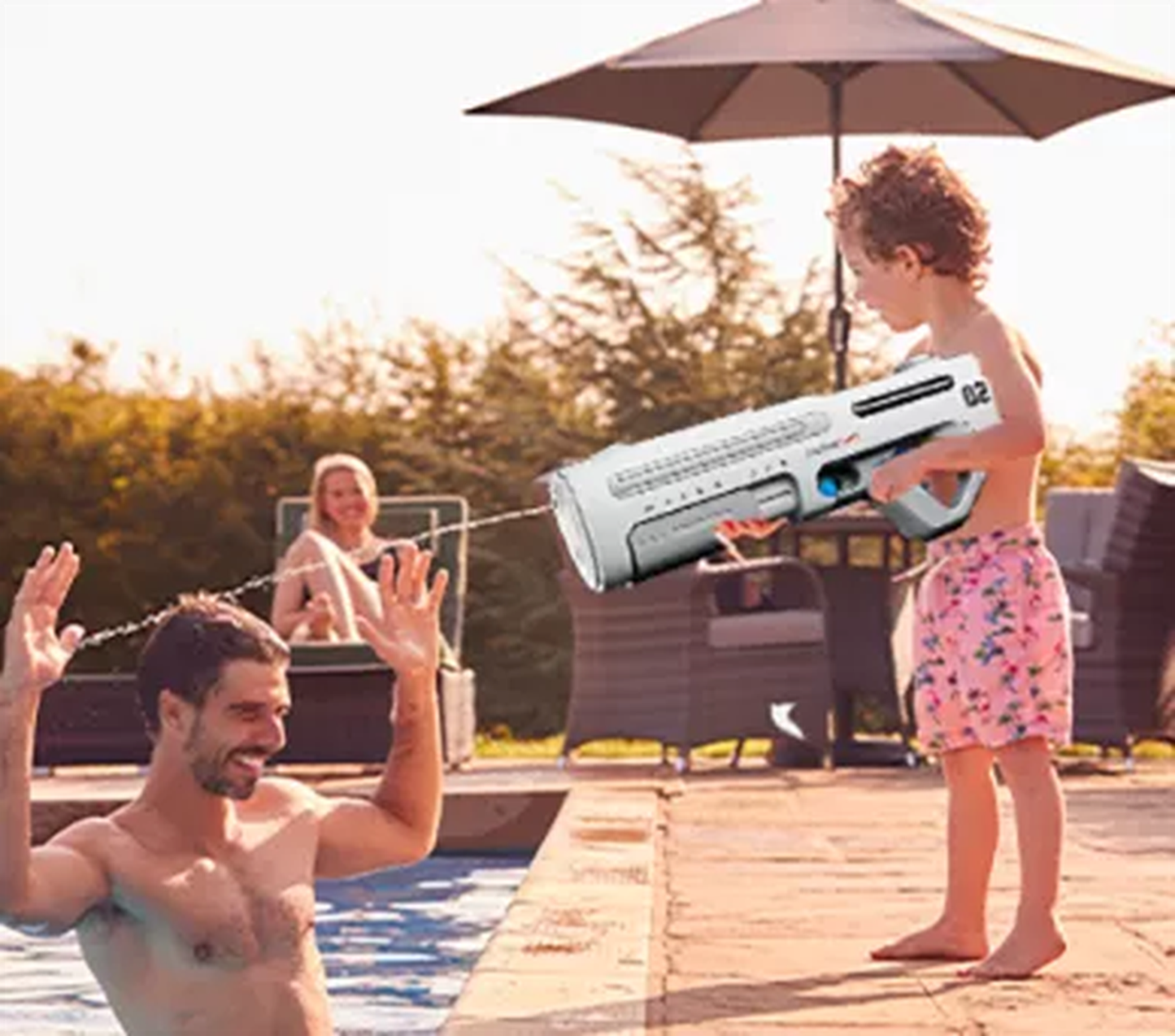 Pistolet à Eau Électrique EAU ACTION
